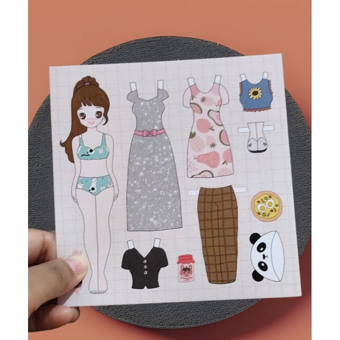 KIYOWO BP BPAN//BEPEAN//MAINAN ORANG ORANGAN//PAPER DOLL//MAINAN KERTAS//BAJU BAJUAN//WONG WONGAN//M