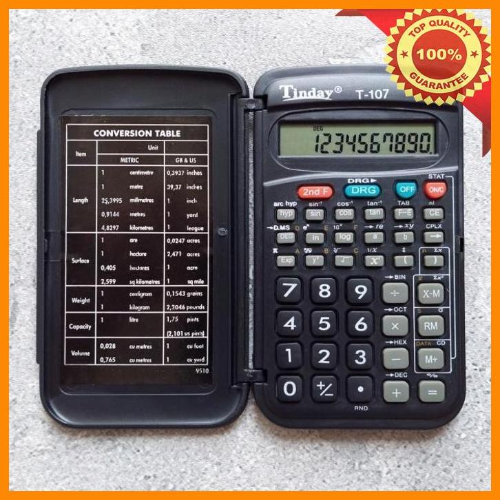 

(DAS) KALKULATOR SCIENTIFIC KULIAH CALCULATOR SAKU MINI POCKET SIN COS T107