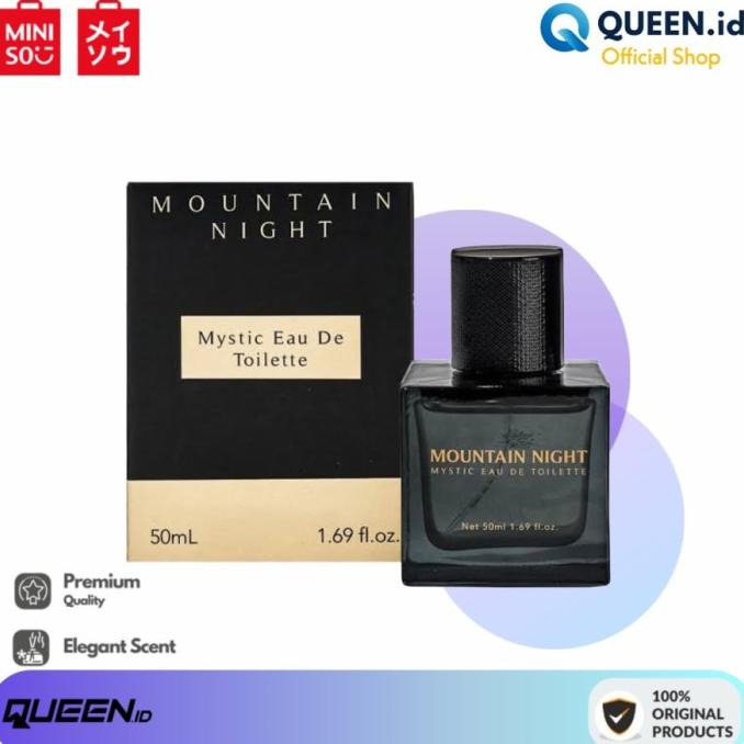 Miniso Mystic Mountain Night Perfume 50ml - Parfum Pria EDT ORIGINAL