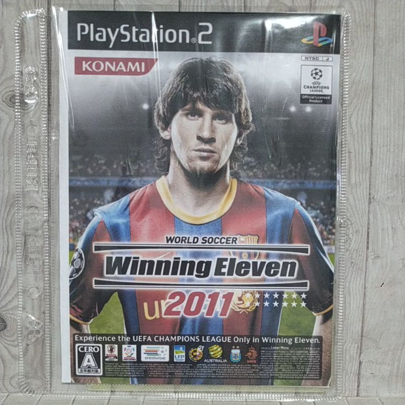 CD Original Ps2 Winning eleven 2011 USA Bahasa Inggris