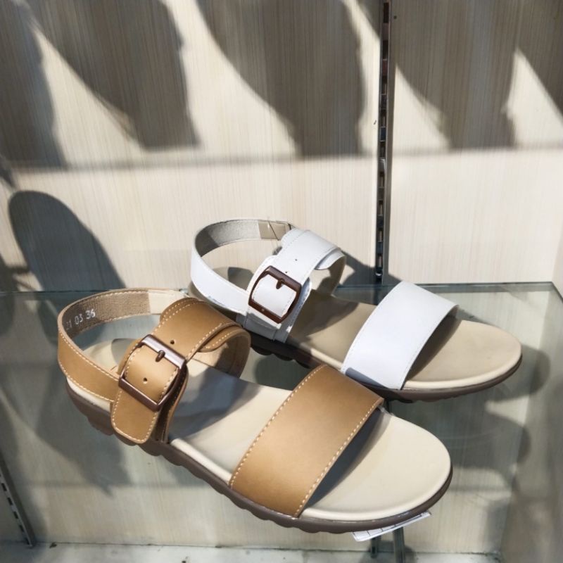 ISM - Sandal Wanita Le Bianca/AMR.21-03 - Sandal Wanita Terbaru Simple