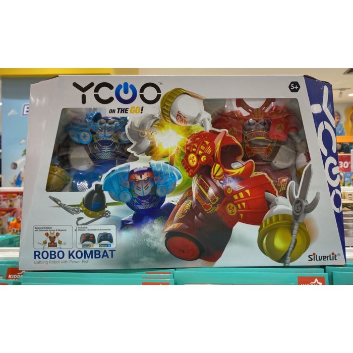 sale mainan: YCoo Robo Combat RC Double Robot Silverlit Original