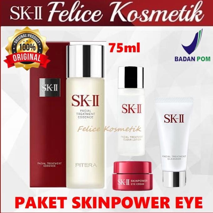 SK-II SKII SK II SK2 PITERA FTE FACIAL TREATMENTESSENCE SKINPOWER EYE