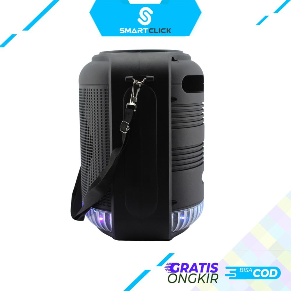 Speaker Bluetooth Karaoke Portable Gratis Microphone Extra Bass FM Radio Memory card QS 3602