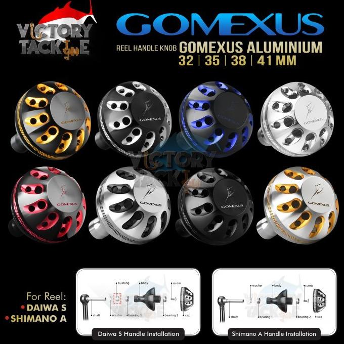 Gomexus 32-41 mm Handle Knob Daiwa shimano Reel Knob A32-A41