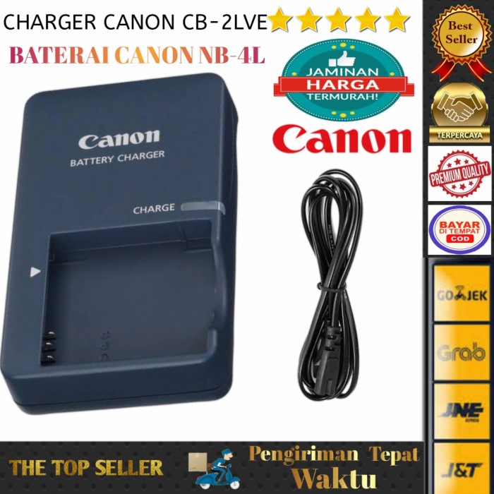 Terlaris Charger Canon Ixus Tx 1 100 115 Hs 300 220 Hs Elph 310 230 Hs Cb-2Lve