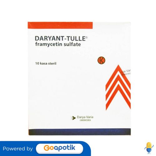 DARYANT-TULLE KASSA STERIL 10 X 10 CM BOX 10 PCS