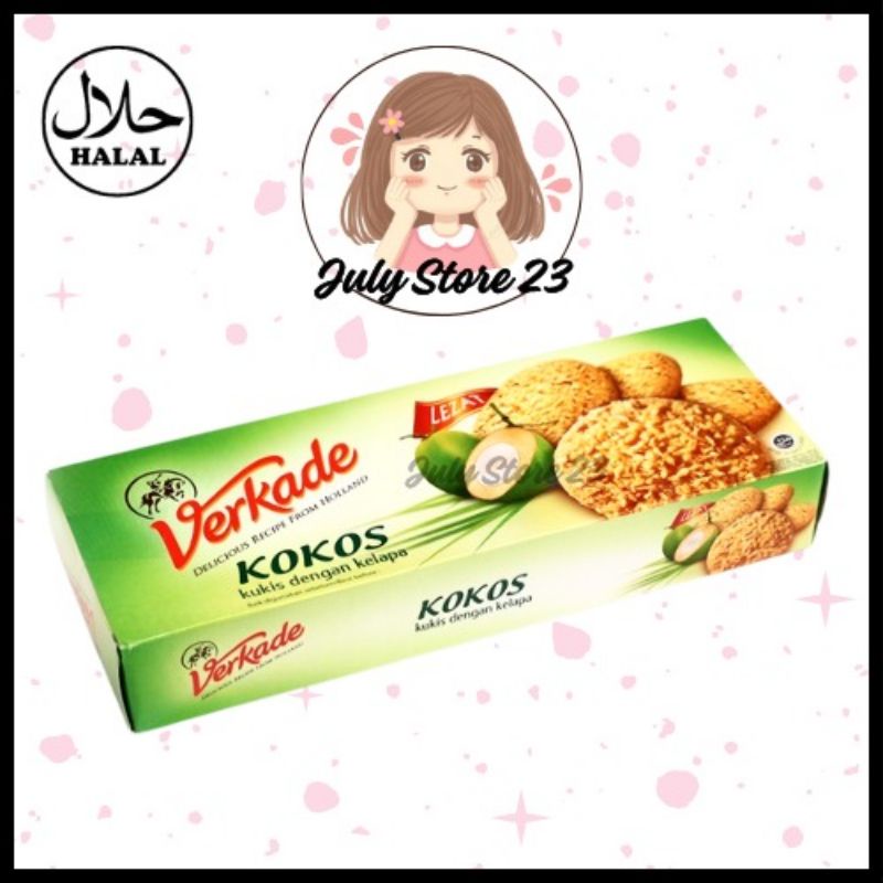 

Biskuit Verkade Kokos kelapa 150gr