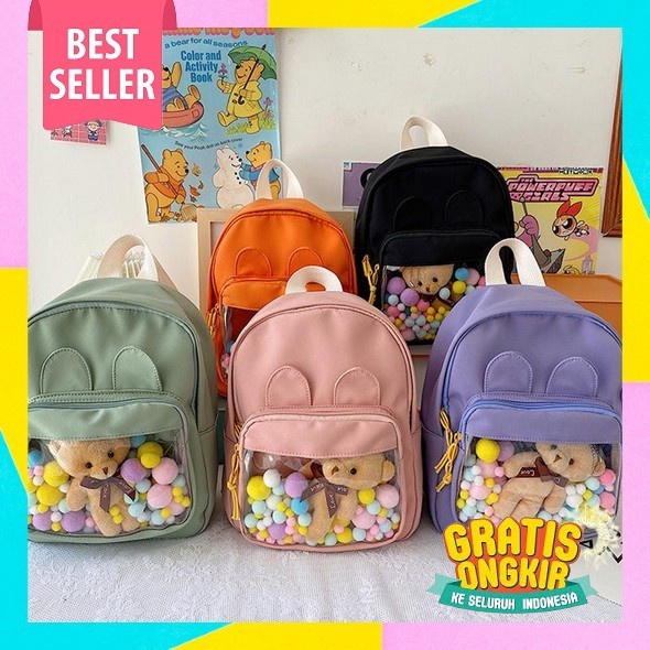 Tas Sekolah Anak Perempuan Sd Smp Sma Kelas 1 2 3 4 5 6 7 8 9 10 11 12 Import Kuliah Kekinian Anti A