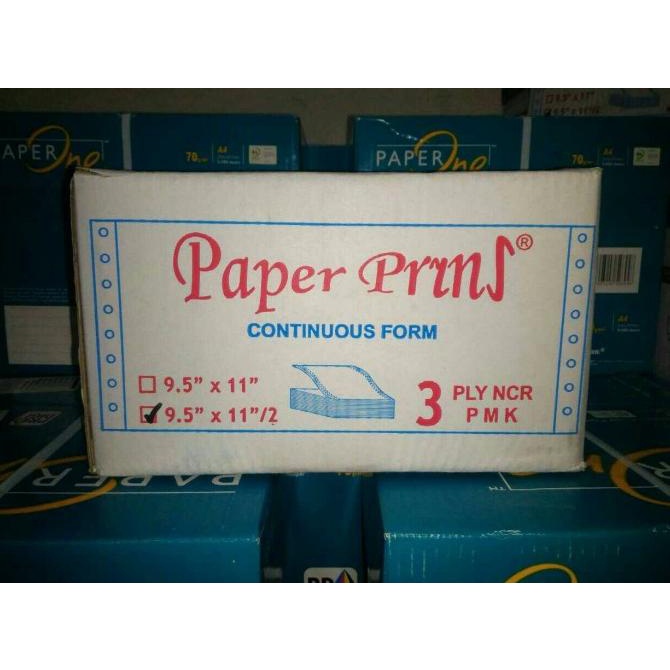 

Continuous Form Paper Print 9X11/2 3 Ply