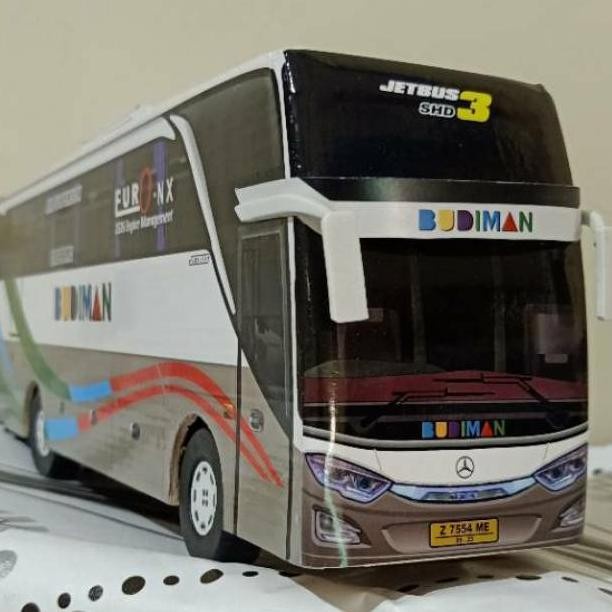 Flash Sale Miniatur Bus Bis / Mainan Bus Bis Budiman Shd Termurah