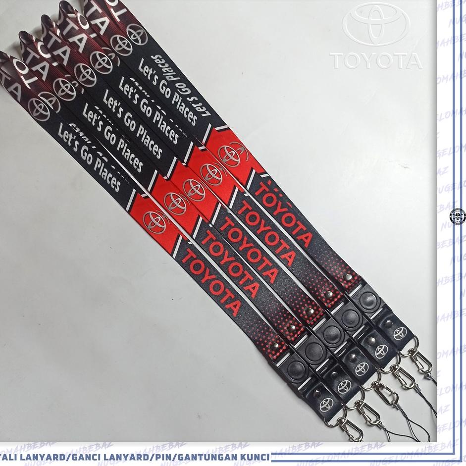 

Murah_Meriah TALI LANYARD GANTUNGAN ID CARD/HP/KUNCI/DLL.. TOYOTA 963♗