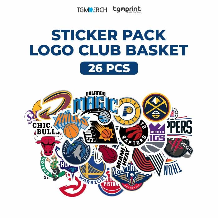 

Terlaris Stiker Pack Logo Club Basket Nba