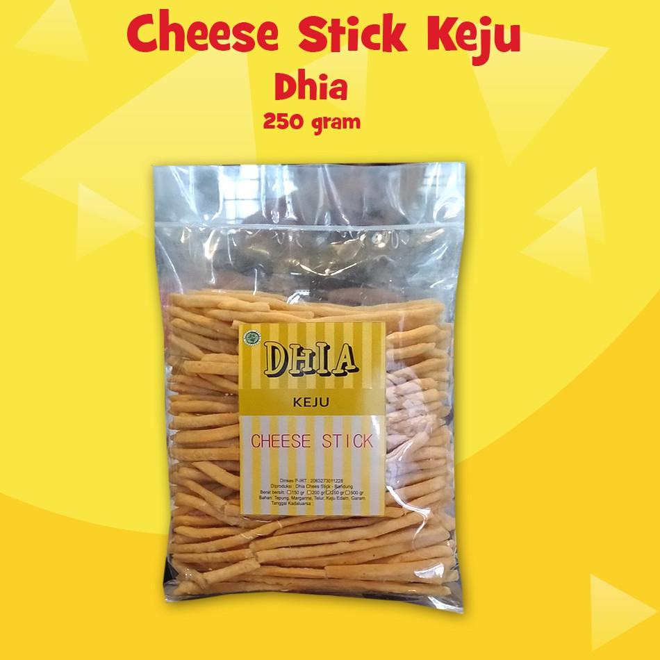 

DISKON !!! Cheese Stick Keju Edam 250 gram Dhia [KODE 9]