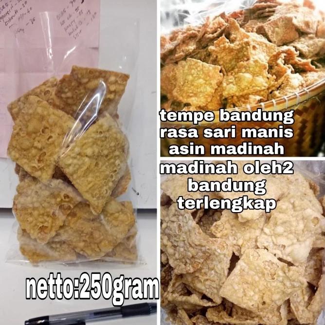 

DISCOUNT !! KERIPIK TEMPE MANIS /TEMPE SARI MANIS KHAS BANDUNG FAVORIT 250Gr [KODE 634]