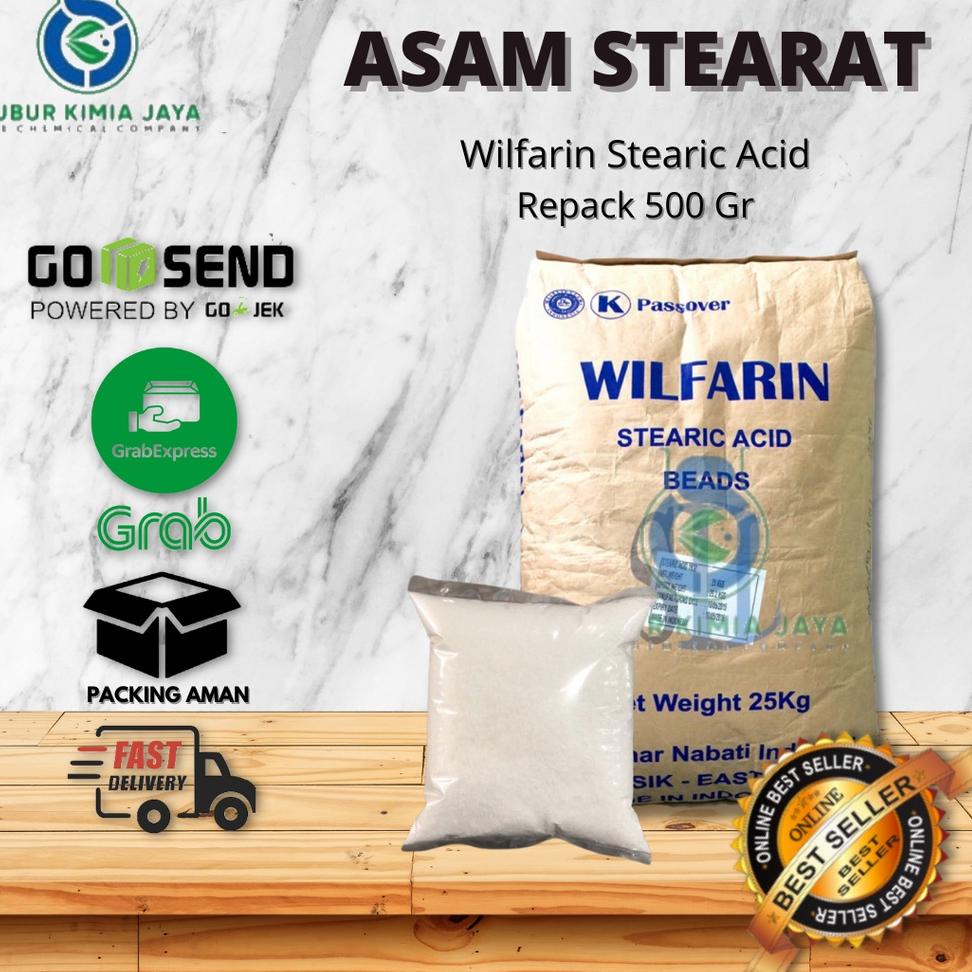 

DISCOUNT !!! Stearic Acid / Asam Stearat 500 gr [KODE 91]