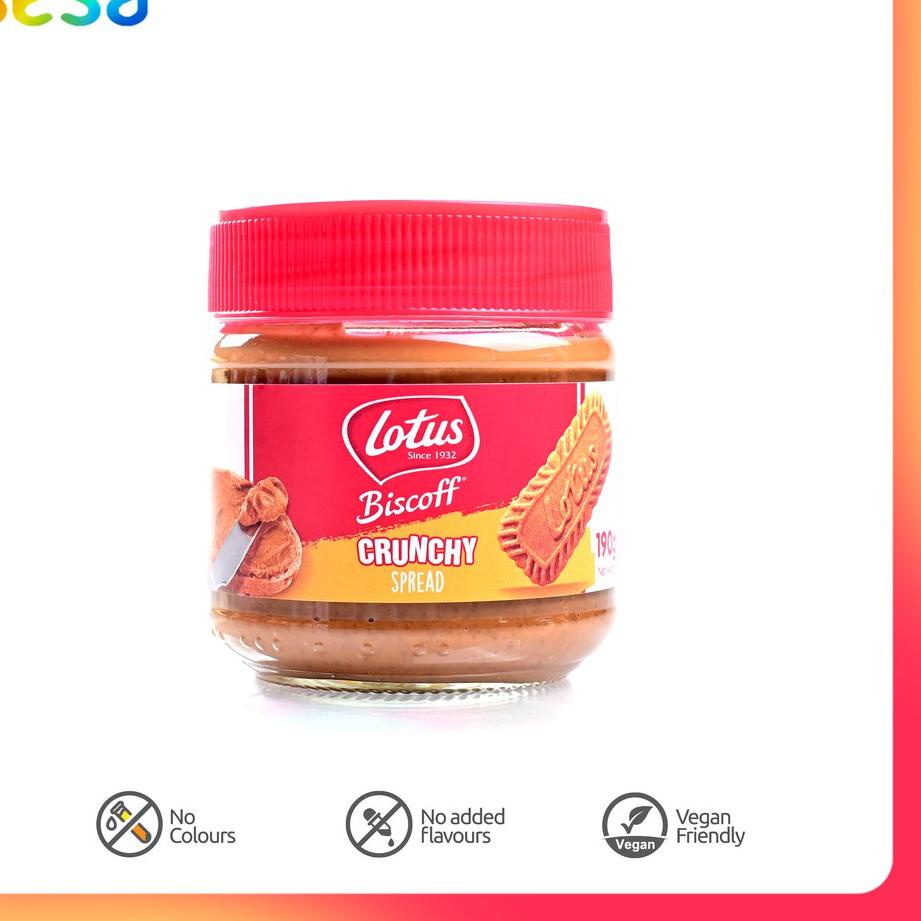 

Diskon | HJ6 | Lotus Biscoff Crunchy Spread 190 g (Selai Karamel)