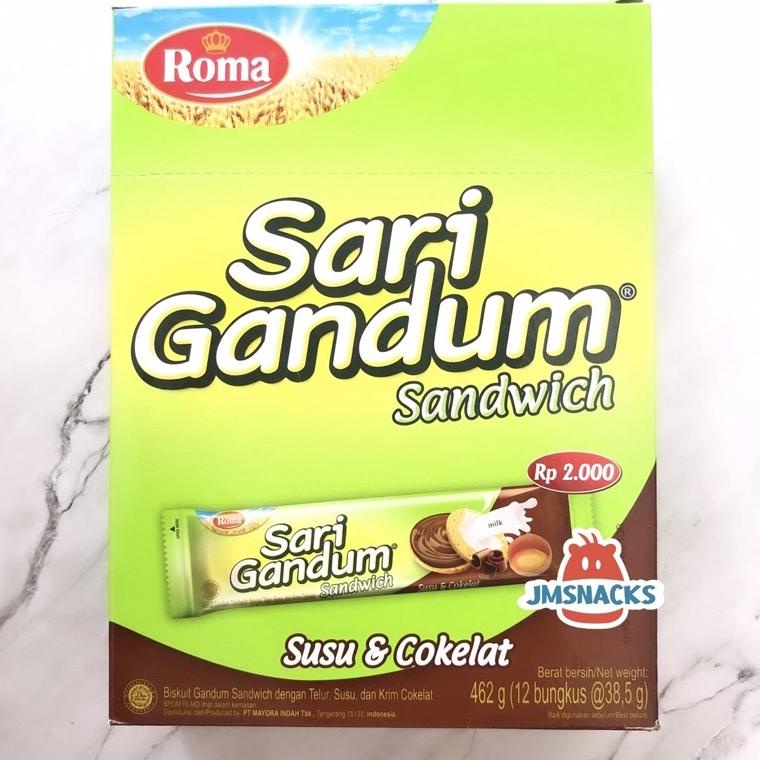 

DISCOUNT !! [PROMO!!] Roma Sari Gandum 1 Pak isi 12 x 38.5gr - biskuit nikmat enak termurah diskon [KODE 0]