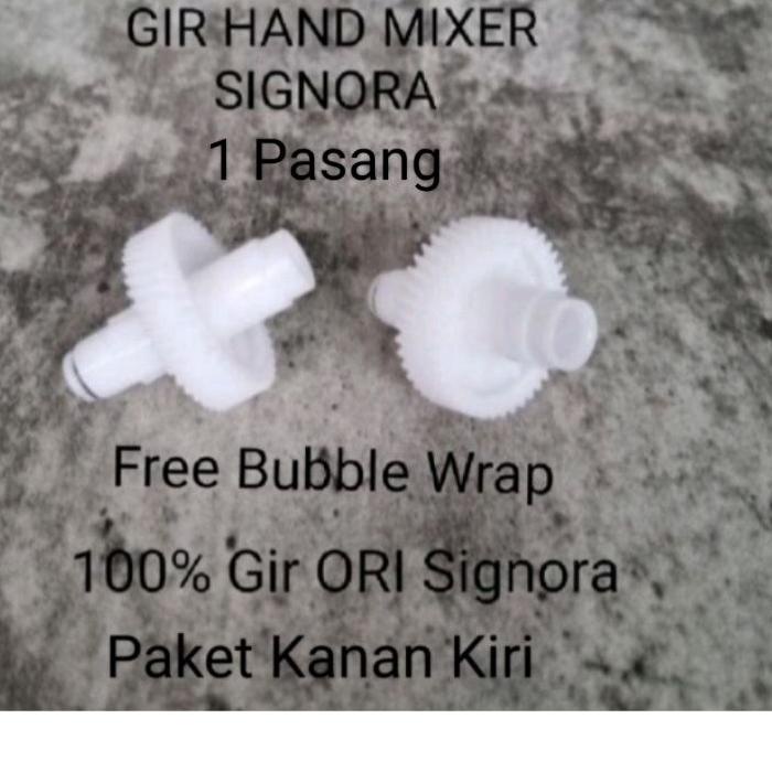 Terbaru | KI3 | (Terlaris) 1 Pasang Paket Kanan Kiri (Gear Mixer Signora + bubble wrap) - 100% ORI S