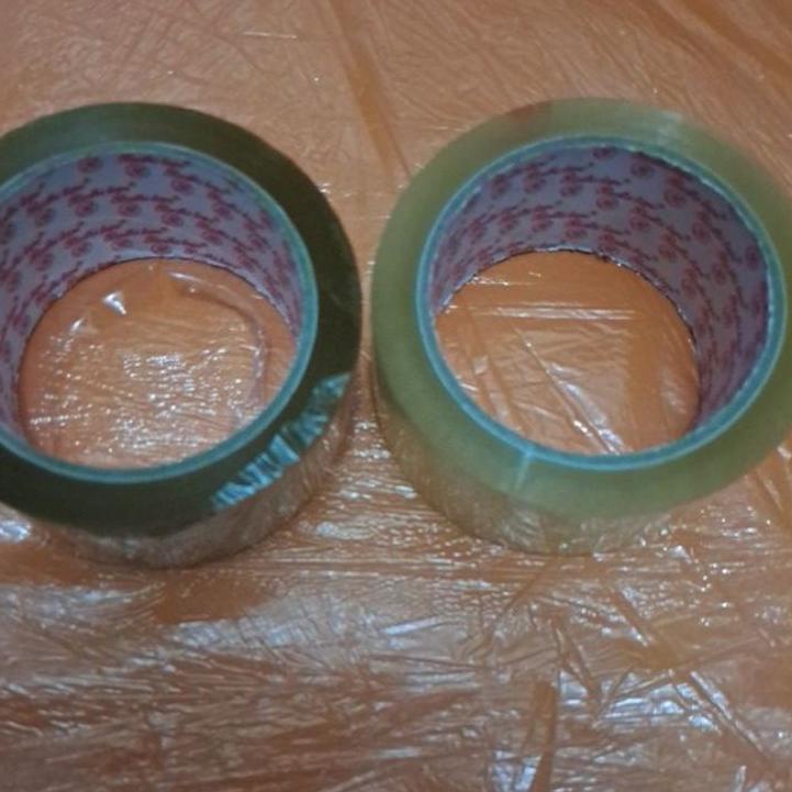 

6>BH0-E Lakban Bening atau coklat tebal 2 inch 741❲❳