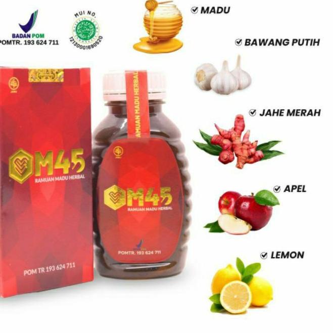 

Terbaru | KI3 | Madu M45 Obat Kolesterol Jantung Koroner Asam Lambung Trigliserida Lemak Darah