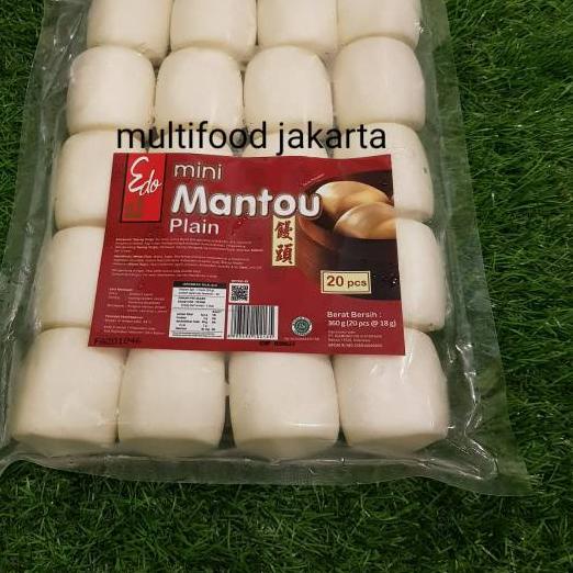 

Diskon | TD4 | Mantau edo mini plain frozen isi 20