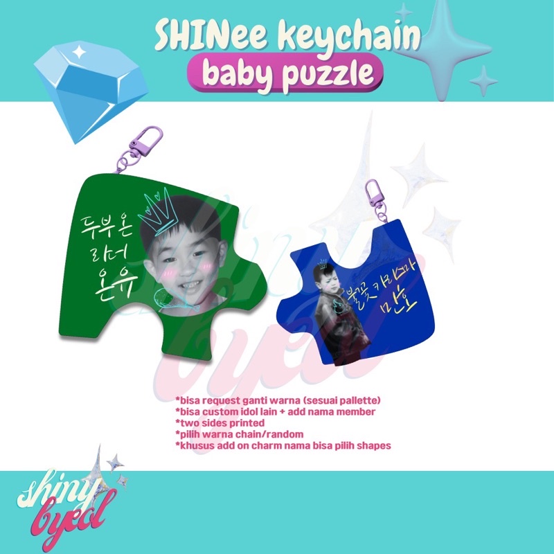 [PO] SHINee Keychain baby