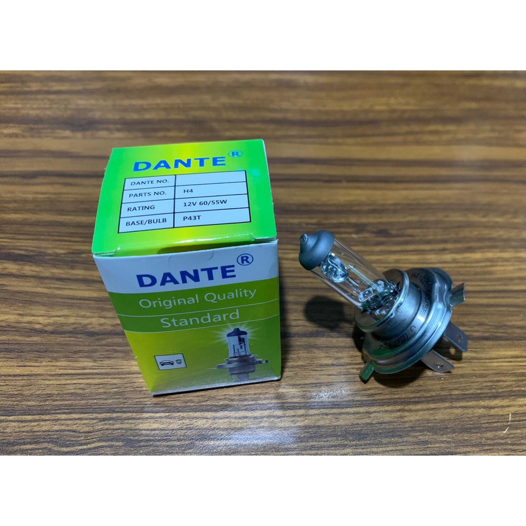 Bohlam lampu Soluna H4 12v 60/55W Dante