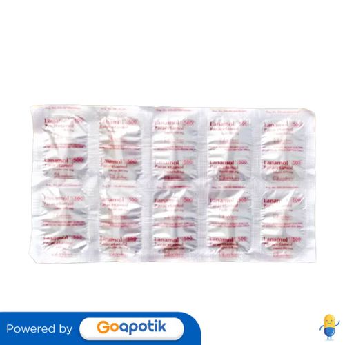 LANAMOL 500 MG STRIP 10 KAPLET