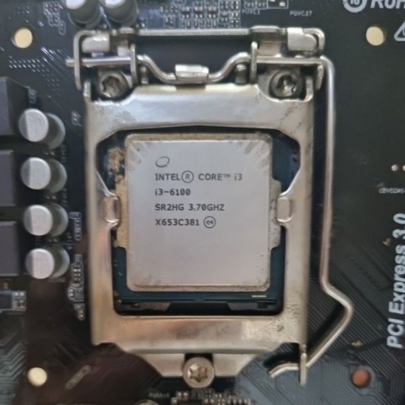 Motoard H110 Plus Processor Core I3 6100 Ram 4Gb Ddr4 Bonus Fan