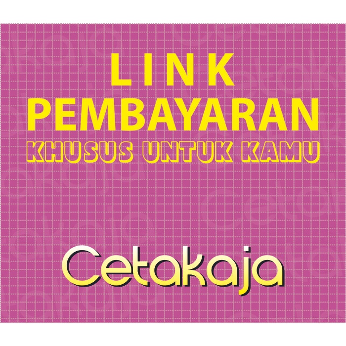 

TERMURAH Link Pembayaran (9) - CetakAja /BUKU TULIS SEKOLAH/BUKU TULIS SIDU/BUKU TULIS AESTHETIC