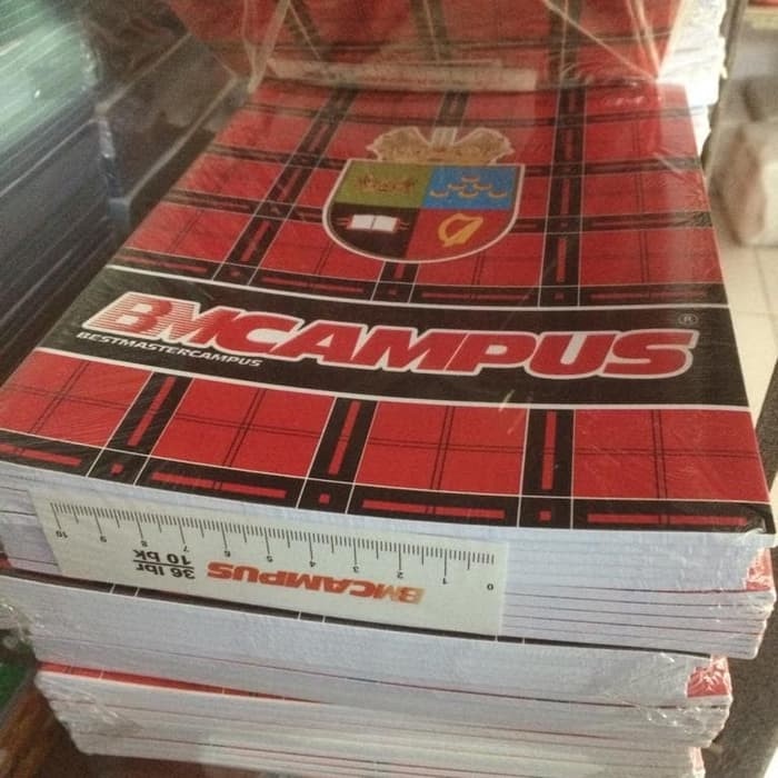 

TERLARIS Buku Tulis BMC Campus Isi 36 -Buku Kampus 36 /BUKU TULIS SEKOLAH/BUKU TULIS SIDU/BUKU TULIS