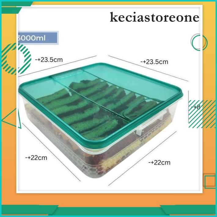 TOPLES KUE LAPIS / KOTAK KUE / TEMPAT KUE PLASTIK VIRALPACK CANDID TERHITS