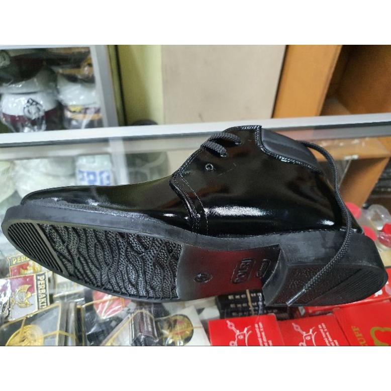 Sepatu Pdh polisi Tali lux | Sepatu Pdh Polisi Kilap | Sepatu Polri Jh | sepatu pdh Security