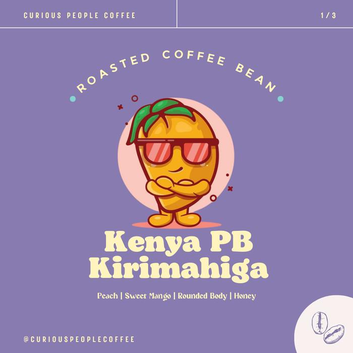 

Biji Kopi Arabika Manual Brew - Kenya PB Kirimahiga Washed - 200 gr