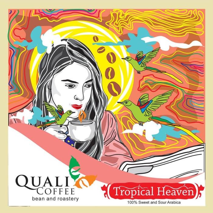 

Kopi Tropical Heaven 1KG Espresso Blend (100% Arabica) by Quali Coffee