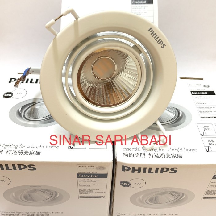 Downlight LED PHILIPS 7w 7 watt Pomeron 59776