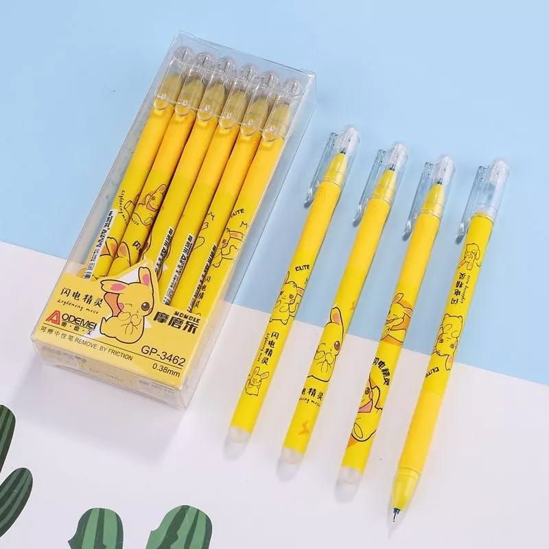 Medan Termurah Harga ecer (1 pcs) Pen gel bisa hapus/erasable pen lucu fancy pen karakter pulpen hapus