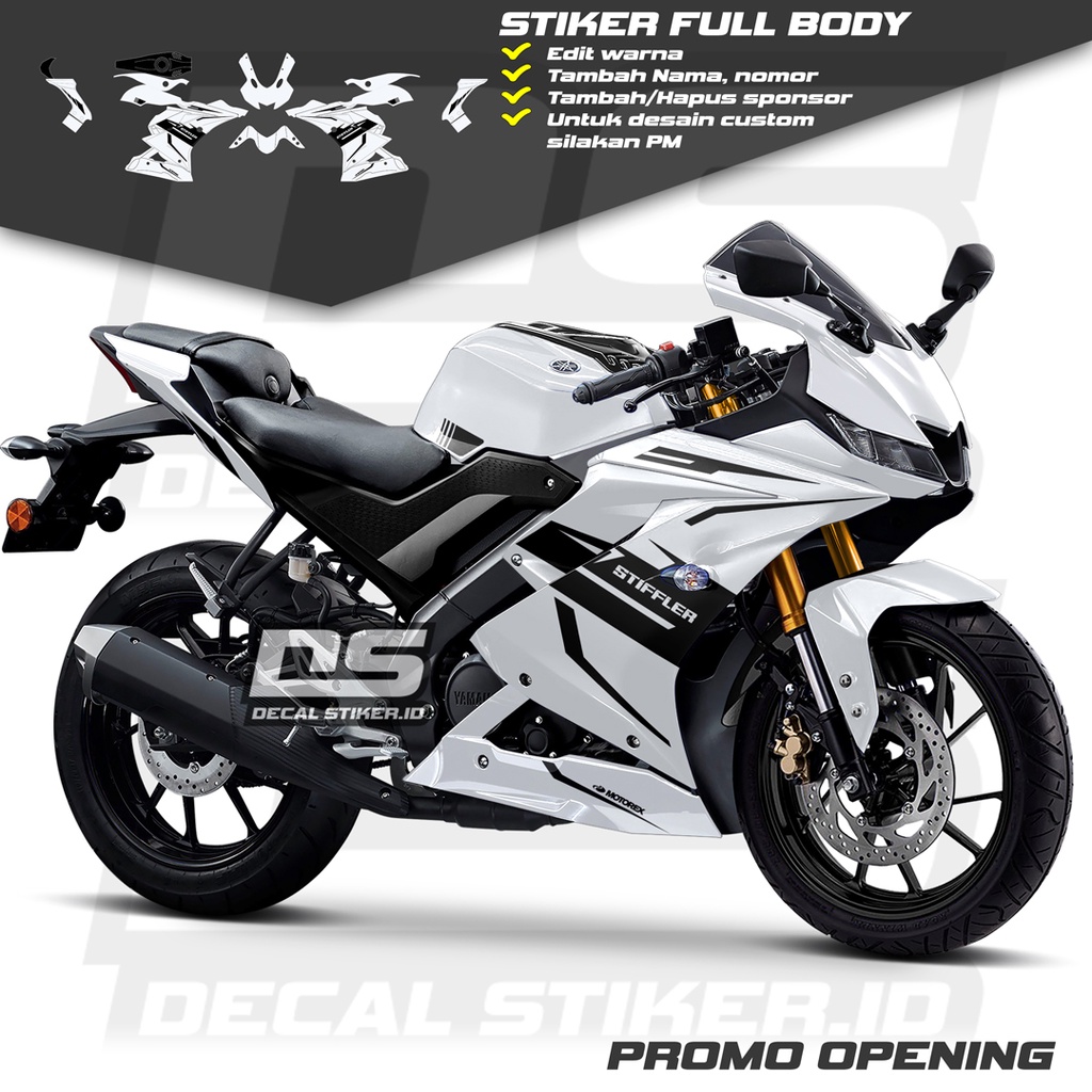 Decal R15 V3 Full Body Keren Stiker R15 V3 Full Body Keren Striping R15 V3 Terbaru Decal R15 V3 Full