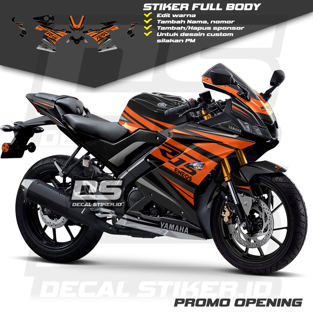 Decal R15 V3 Full Body Keren Stiker R15 V3 Full Body Keren Striping R15 V3 Terbaru Decal R15 V3 Full
