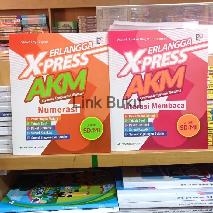 Terlaris Buku Erlangga Express Akm Sd Numerasi Dan Literasi Terbaru