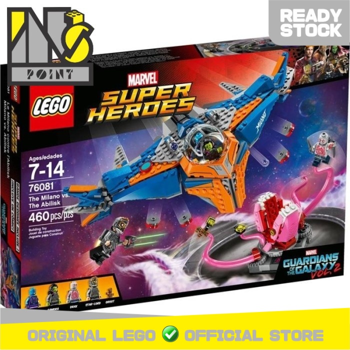 LEGO 76081 - Super Heroes - The Milano vs. The Abilisk