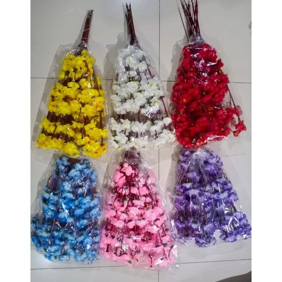 (Bisa Cod) Bunga Sakura Artificial Lusinan Import / Bunga Sakura Palsu / Bunga Plastik