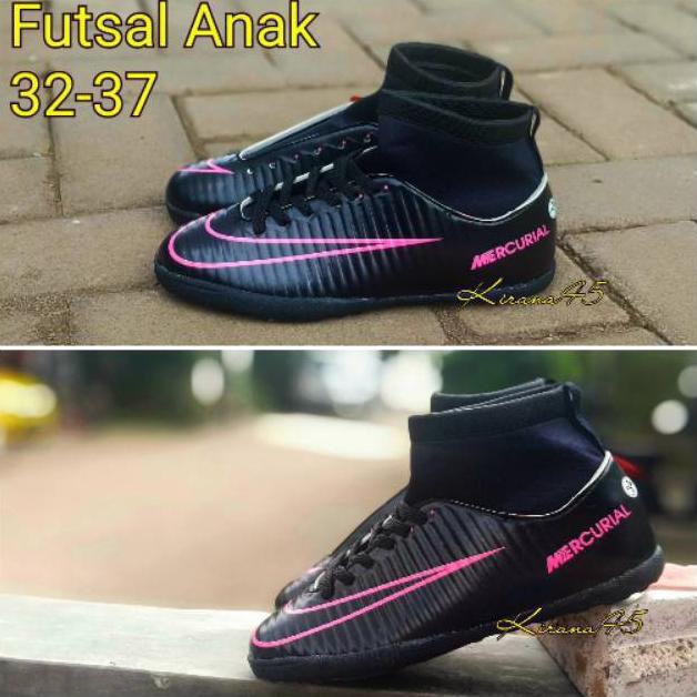(COD) Sepatu futsal anak anak SD/SMP ukuran 32 33 34 35 36 37 futsal