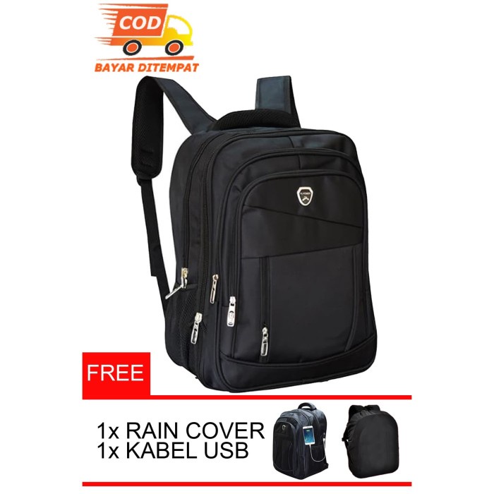 Tas ransel Tas Pria Tas Ransel Pria PL POWER 1846 USB Port Tas Import(C6L5) tas pria keren tas pria 