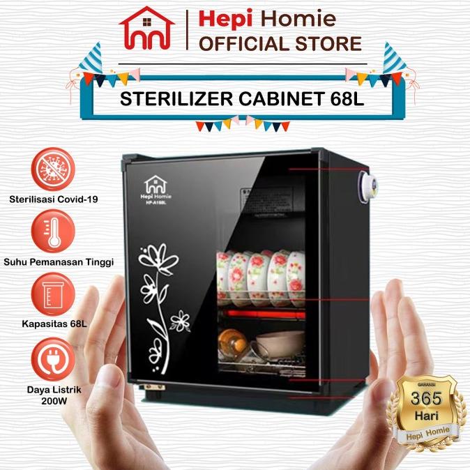 =+=+=+] UVC STERILIZER CABINET 68L / LEMARI KABINET STERILISASI COVID CORONA
