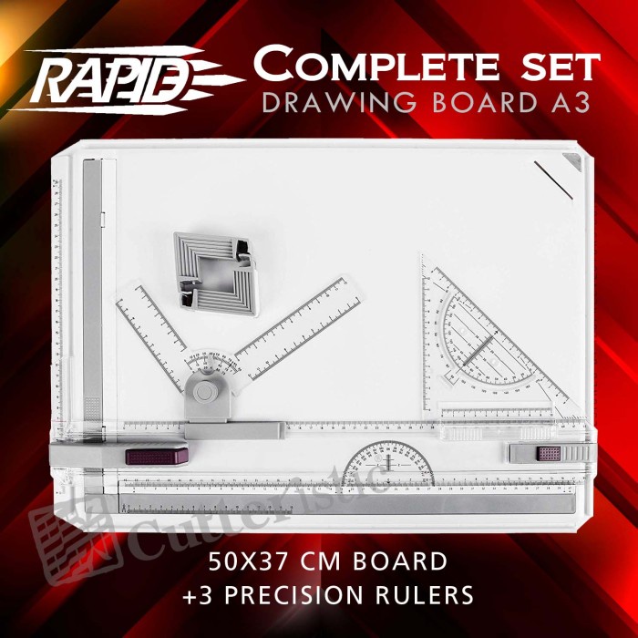 Meja Gambar Arsitek A3 Rapid, Draft, Interior