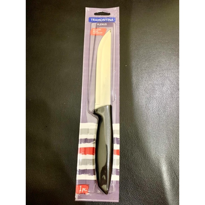 Pisau Dapur  TRAMONTINA PLENUS MEAT 6 INCH GINAL 23423106 anti tumpul anti karat super tajam jepang 