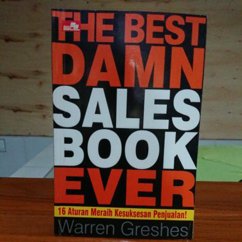 THE BEST DAMN SALES BOOK EVER