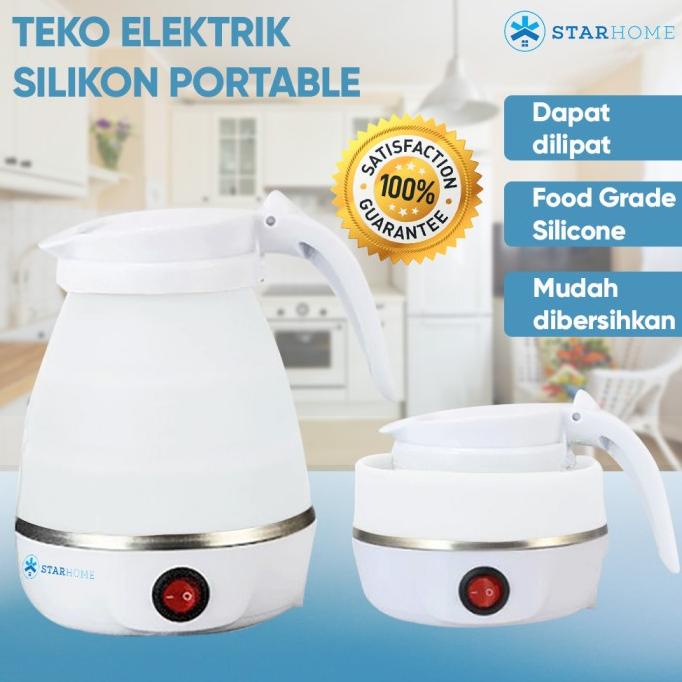 Teko Listrik Lipat Portable Ketel Listrik Kettle Electric 600ml